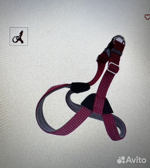 Шлейка нейлоновая светоотражающая L