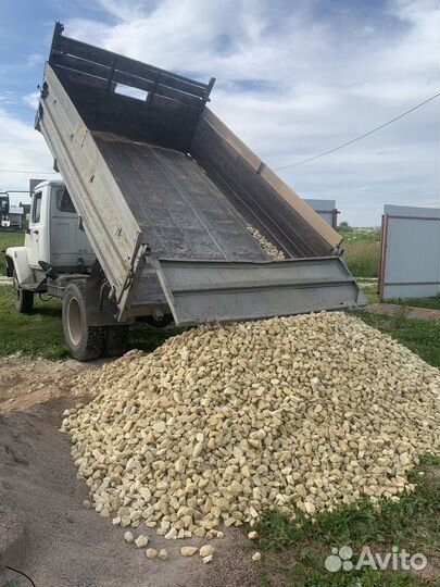 Шебень гранитный, щебень известняковый доставка