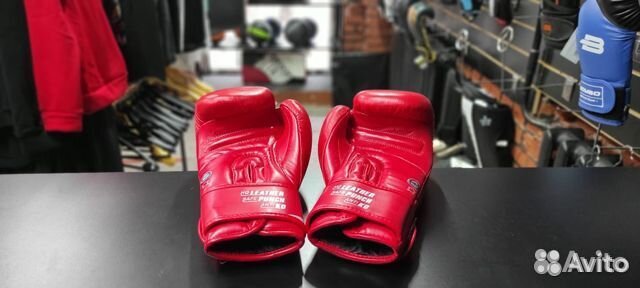 Перчатки боксерские clinch olimp plus красные