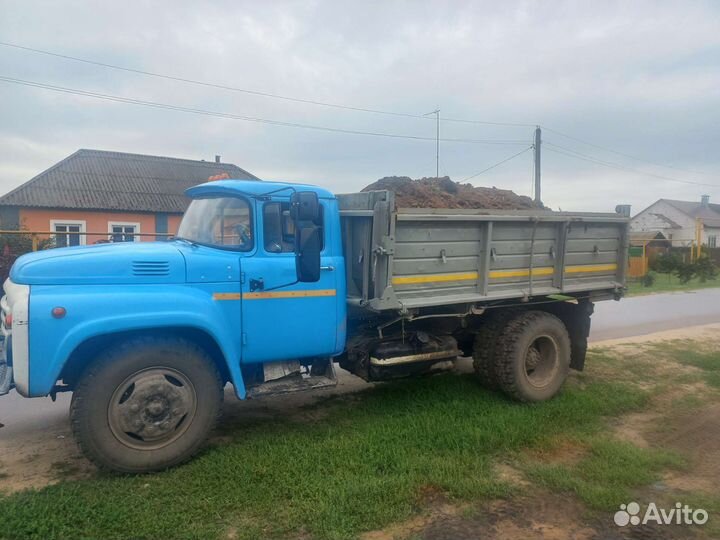Песок щебень доставка ЗИЛ