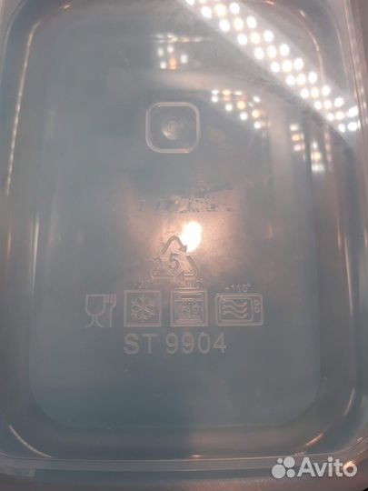 Ланч-боксы пластик. для пищевых продуктов Bohman