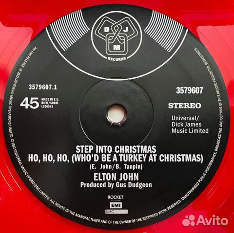 Elton John / Step Into Christmas / Ho, Ho, Ho (Who