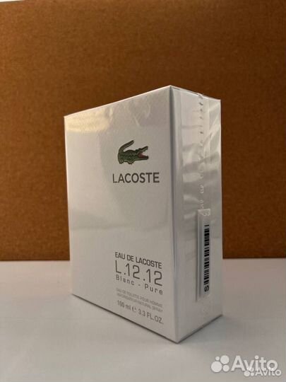 Lacoste L.12.12 Blanc – Pure 100ml (Мужские духи)