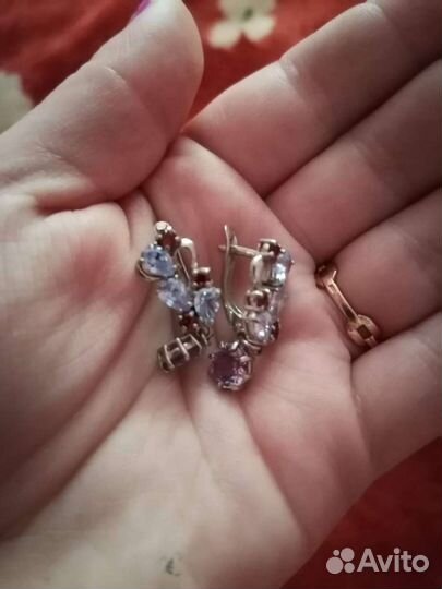 Серебряные серьги