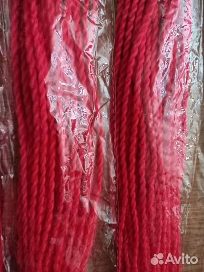 Комплект ярко розовых се кос, синегальские косы