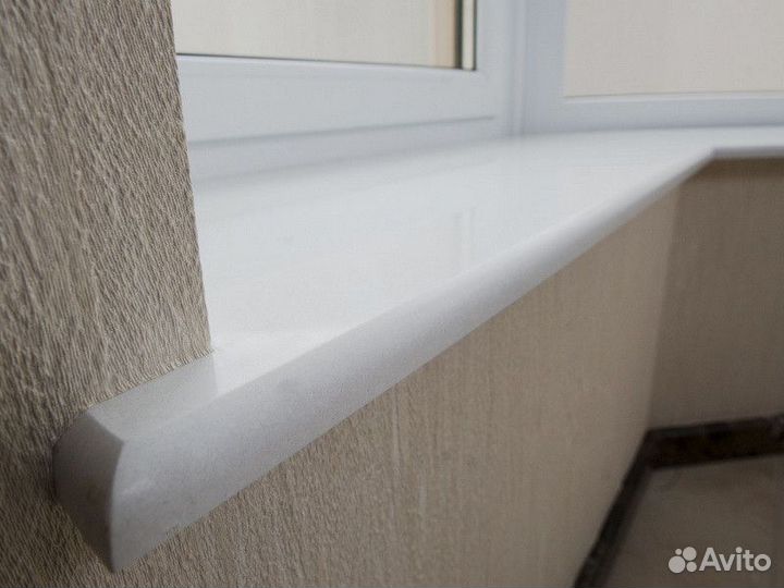 Подоконник из искусственного камня под заказ