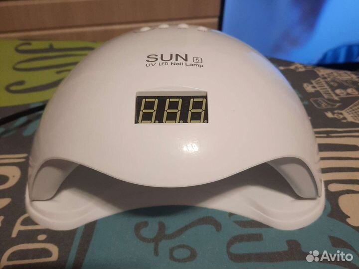 Лампа led и набор гель-лаков