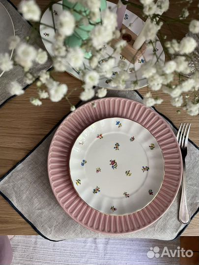 Тарелки фарфор новые