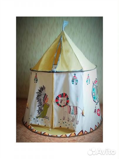 Детская игровая палатка отличное состояние