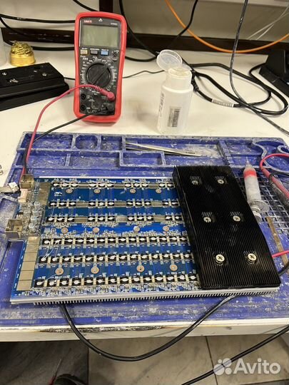 Обслуживание оборудования для майнинга
