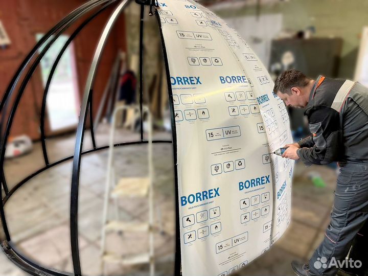 Купольная беседка для глэмпинга