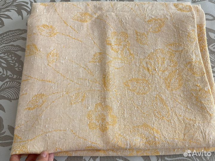 Скатерть льняная СССР 146*161