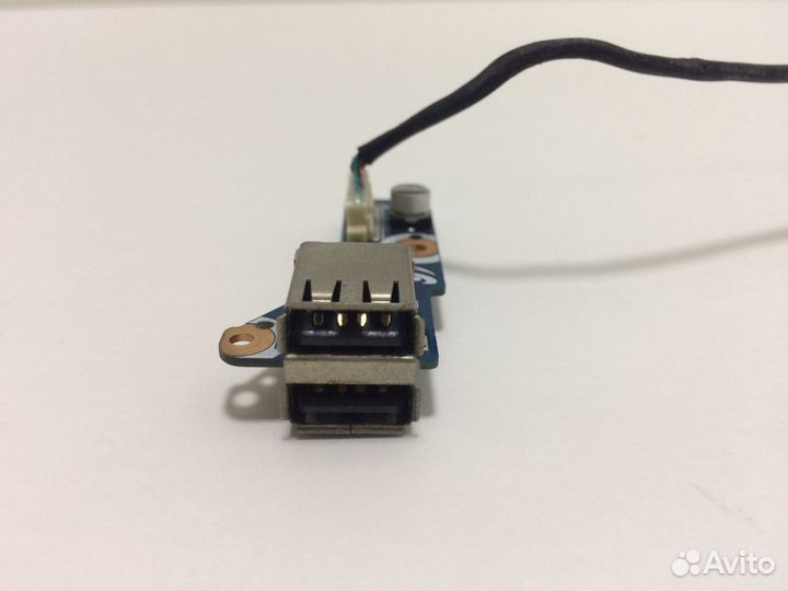 Плата USB+кнопка включения Samsung R525