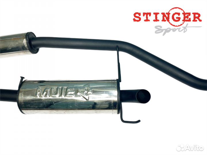 Глушитель + Резонатор Chevrolet Lacetti хэтчбек