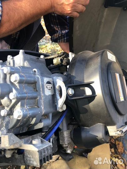 Yamaha 40 эндуро с лодкой