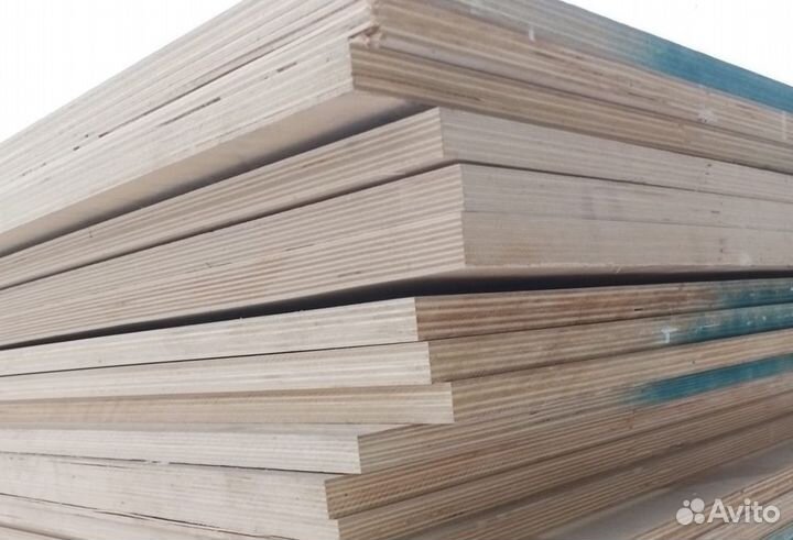 Фанера 1525х1525х15 мм