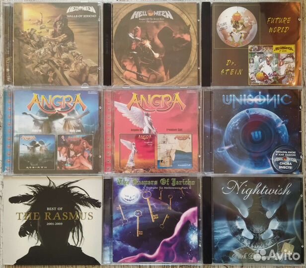 CD диски. Рок, металл зарубежный