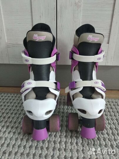 Роликовые коньки детские раздвижные