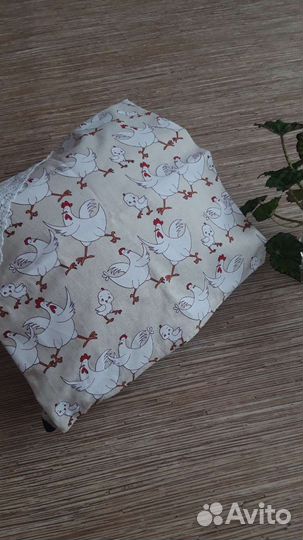 Наволочка декоративная, лен