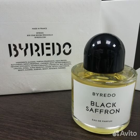 Парфюм Byredo Black Saffron байредо черный шафран