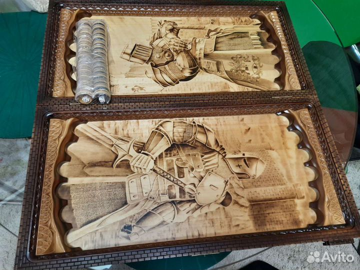 Резные шахматы - нарды