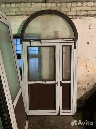 Дверь в сборе Алюминевая(доставка)