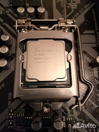 Комплект intel 8100+z370-d3 gigabyte