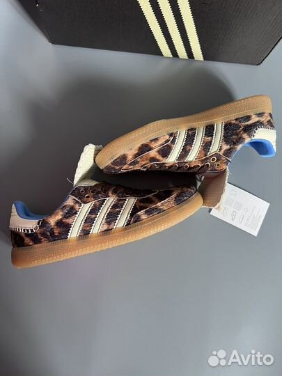 Adidas samba Wales Boner Leopard