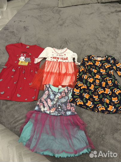Вещи пакетом на девочку 80 86 92