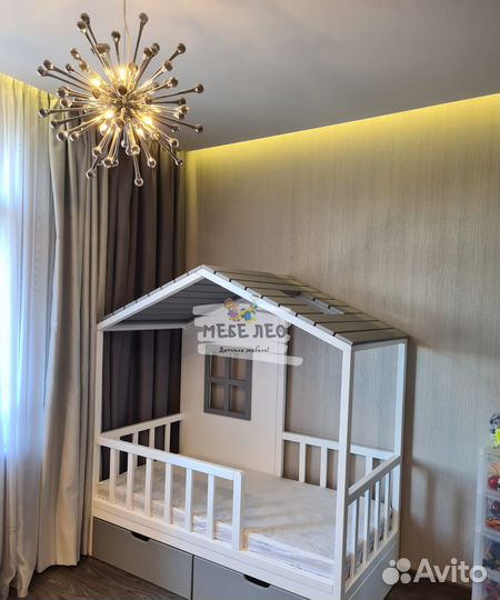 Детская кровать домик