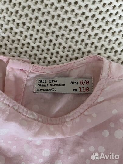 Футболка zara для девочки