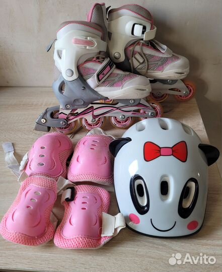 Детские ролики и защита