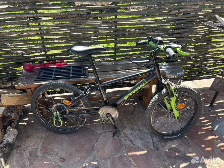 Велосипед бу b twin диаметр колес 20