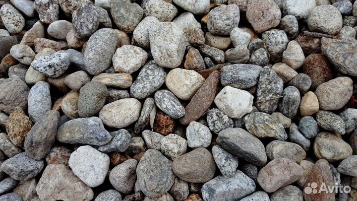Щебень, песок