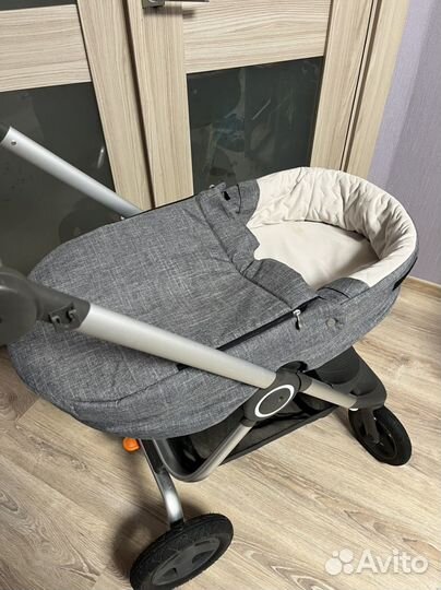 Коляска stokke scoot люлька и прогулочная