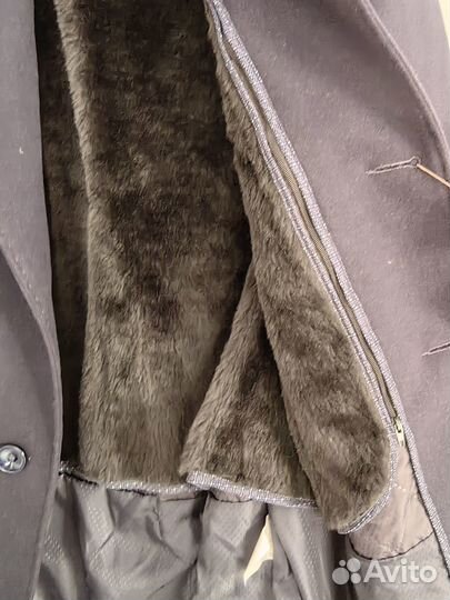 Пальто мужское длинное