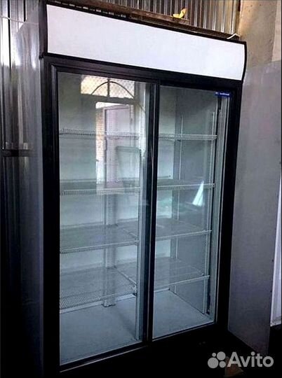 Холодильник двухдверный под напитки бу
