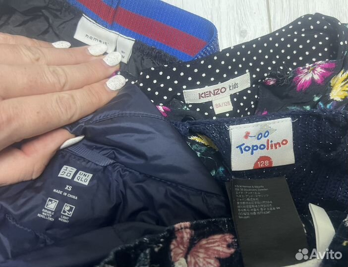 Вещи на девочку 128 134