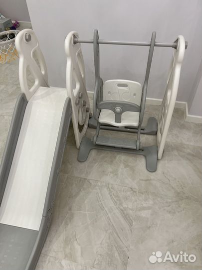 Детская горка и качели для дома