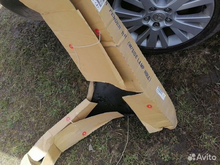 Крыло переднее правое на ниссан альмера