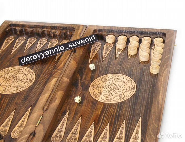 Шахматы нарды шашки 3 в 1 Версачи