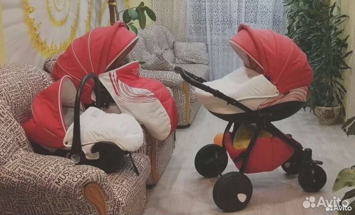 Коляска 3 в 1 Tutis Zippy New Waves