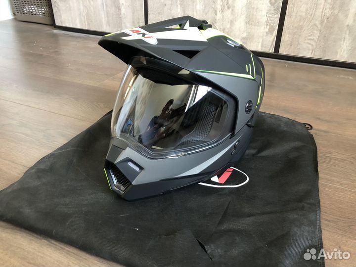 Шлем мотард ataki jk802