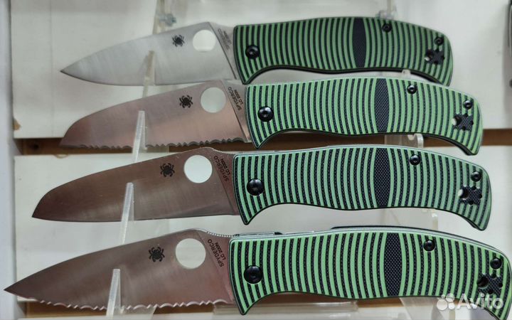 Складной нож Spyderco SC217GS Caribbean