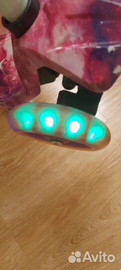 Самокат детский со светящимися колесами