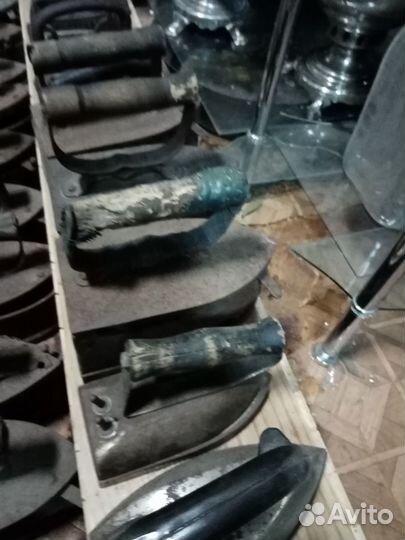 Утюг на углях