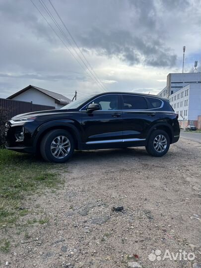 Hyundai Santa Fe 2.4 AT, 2020, 90 000 км