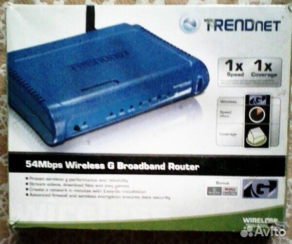 Роутер 54 Mbps Wireless G Broadband Router