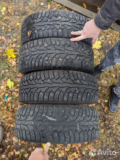 Шипованные колеса на vag r16