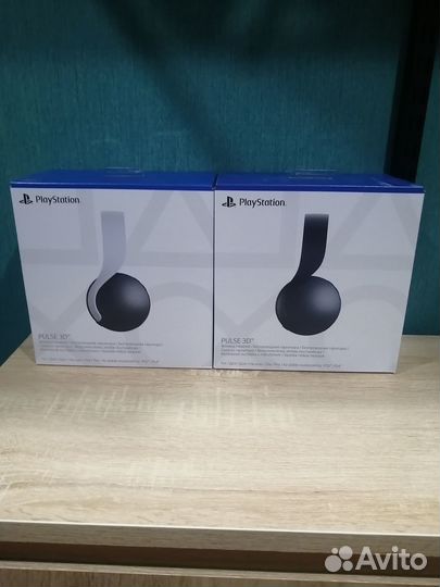 Наушники Sony Playstation 4 и 5 Pulse 3d. Новые